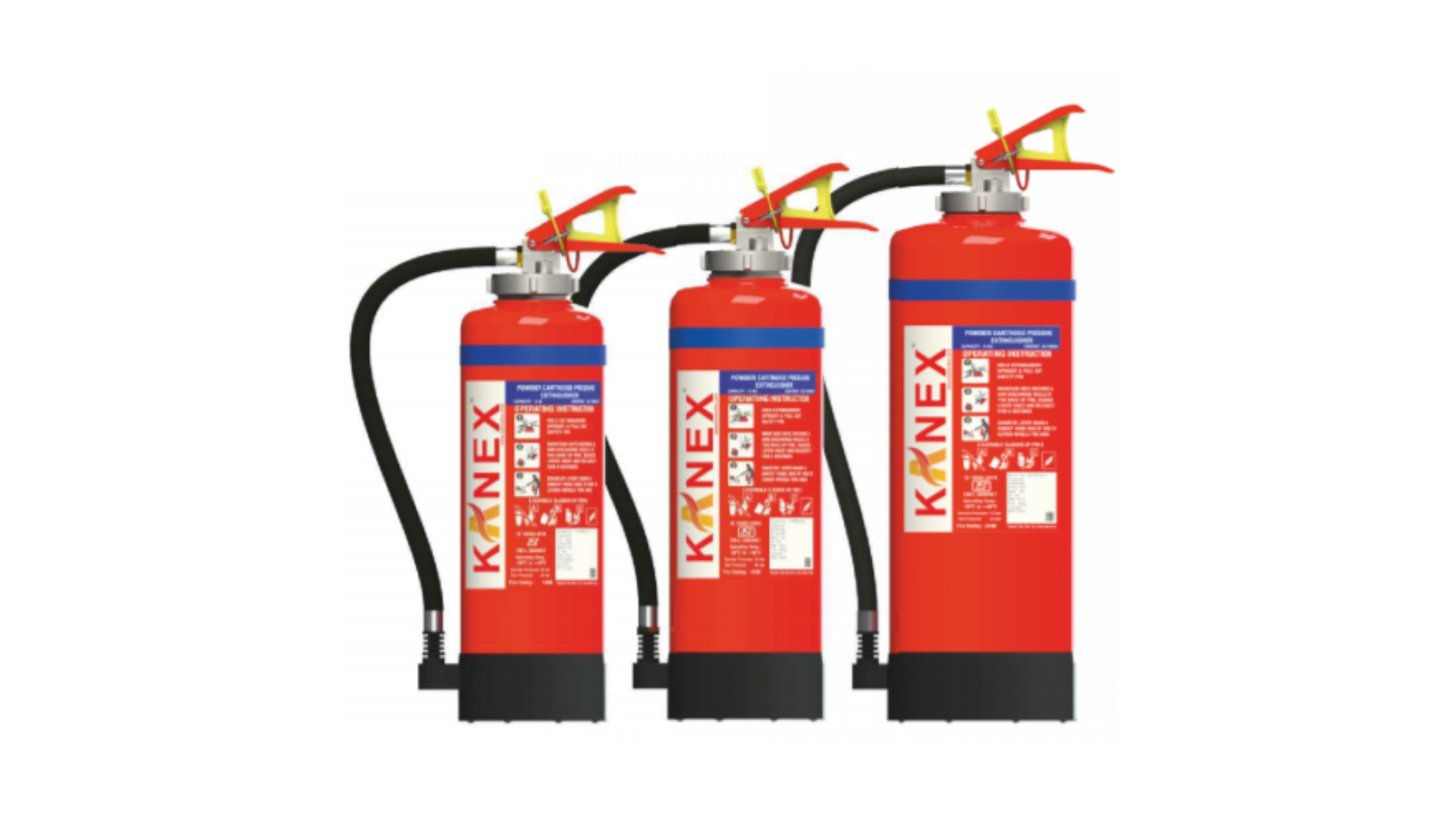 Powder Cartridge Pressure Fire Extinguishers